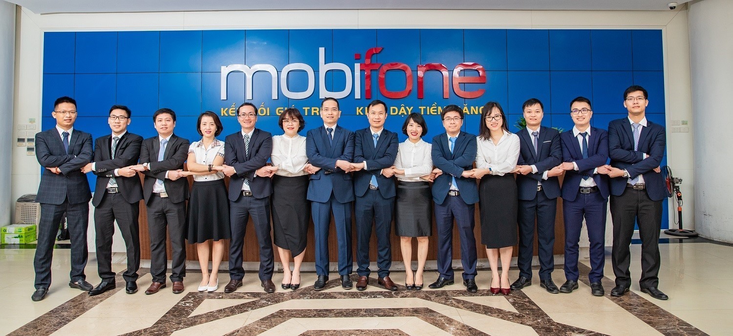 Đội ngũ cán bộ tập đoàn Mobifone