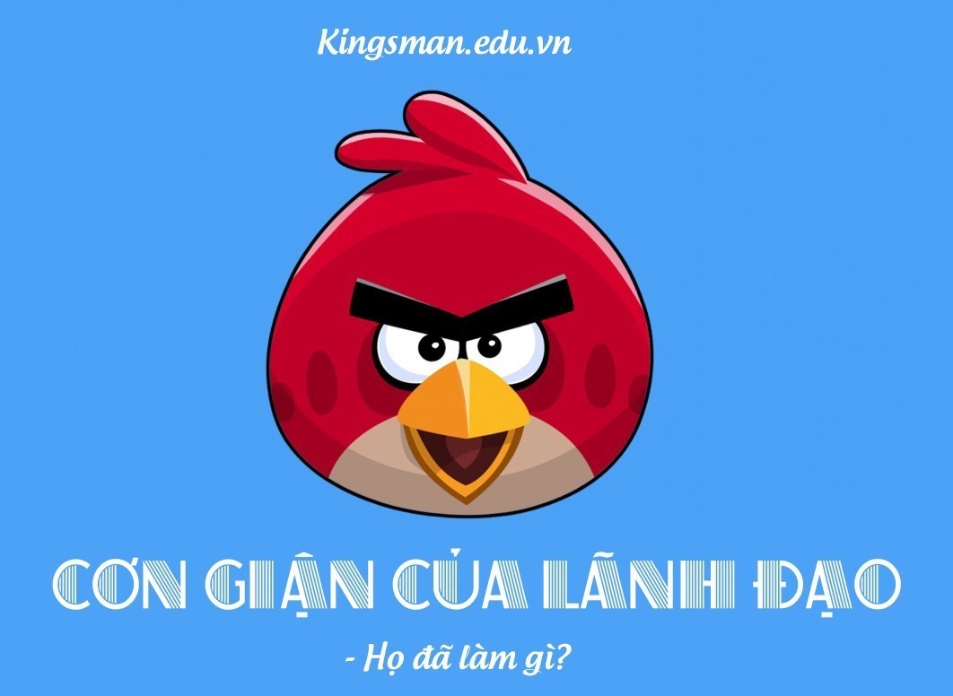 Cơn giận của lãnh đạo – họ đã làm gì