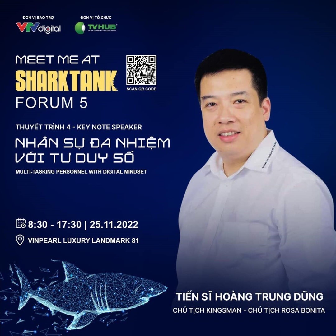 TS. Hoàng Trung Dũng - Chủ tịch Học viện Kingsman thuyết trình chủ đề