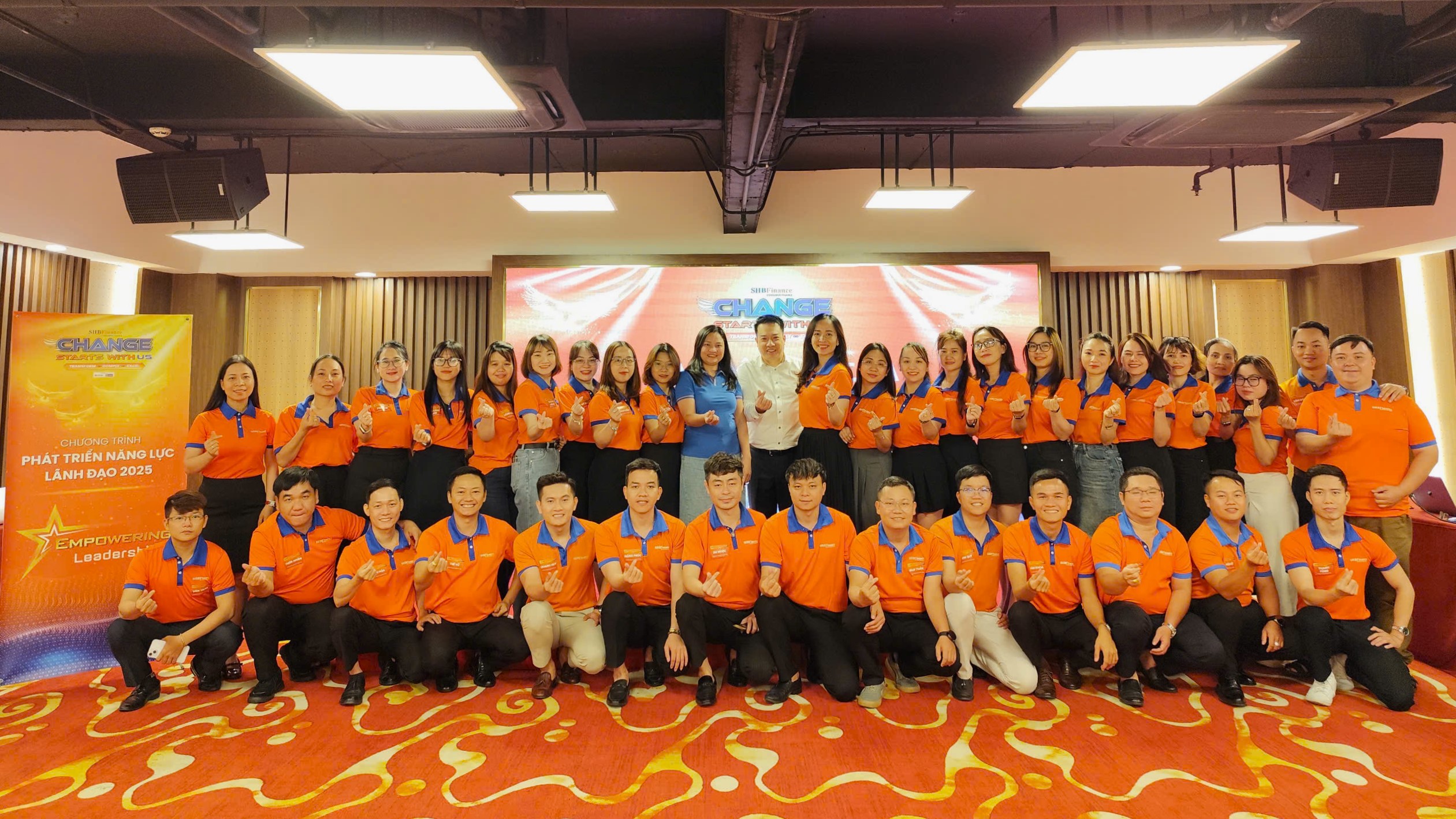 Chương trình đào tạo “Truyền cảm hứng và tạo động lực” dành cho Công ty Tài Chính TNHH Ngân hàng TMCP Sài Gòn - Hà Nội (SHBFinance)